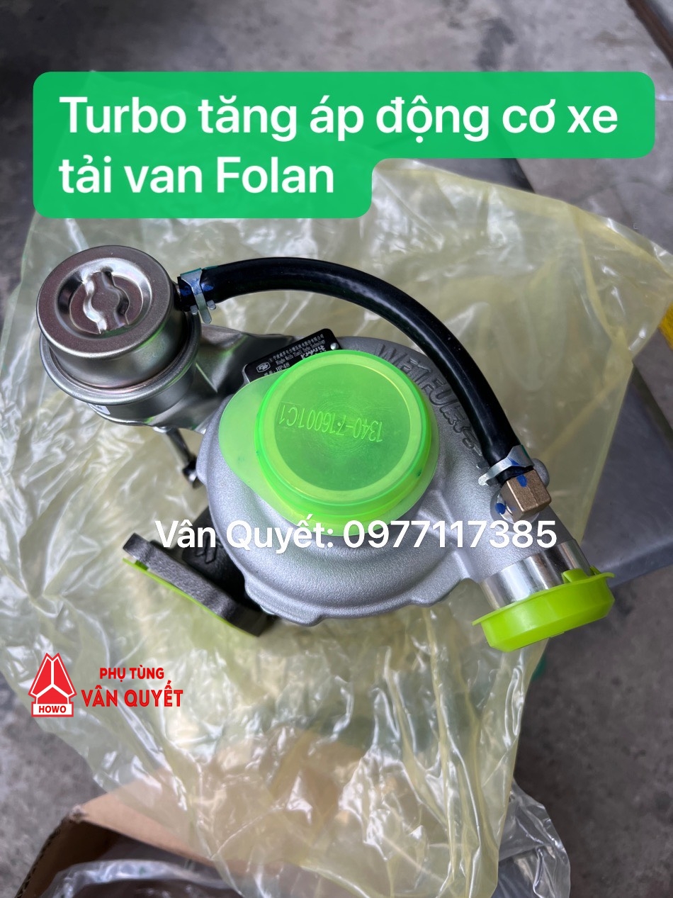 Turbo tăng áp động cơ xe tải van Trung Quốc, Turbo xe Van Folan, Turbo HP48 D20TCIE-120077