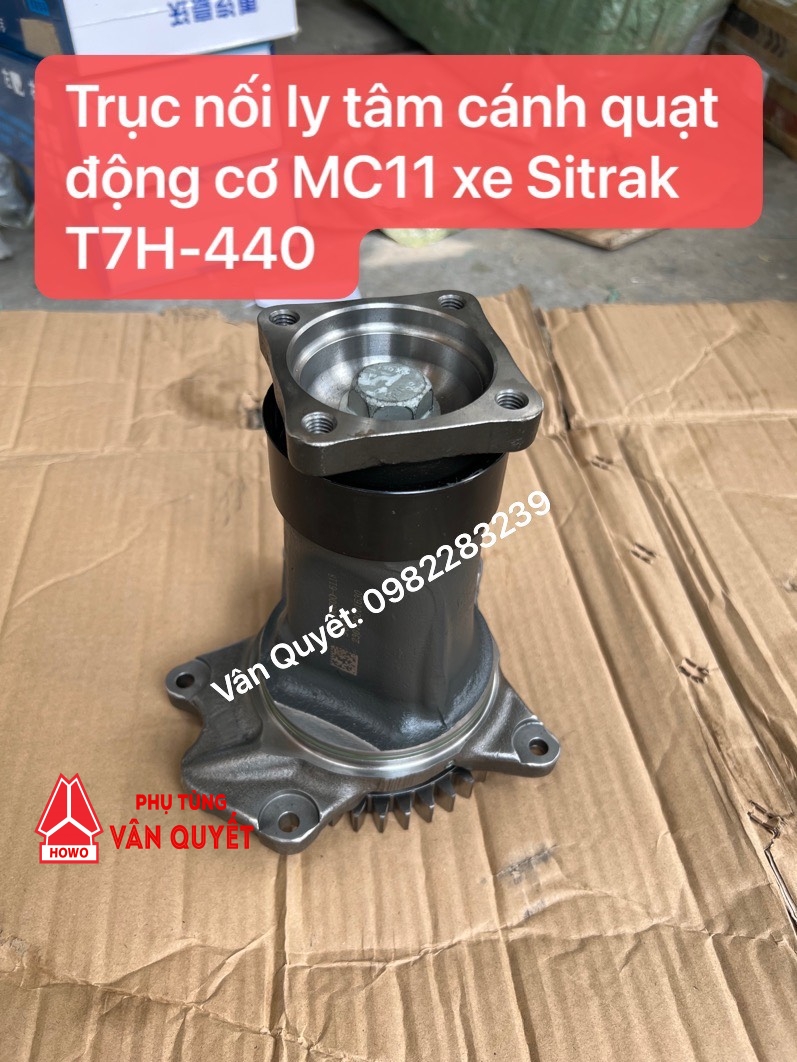 Trục bánh răng nối ly tâm cánh quạt động cơ MC11. 201-06600-6118