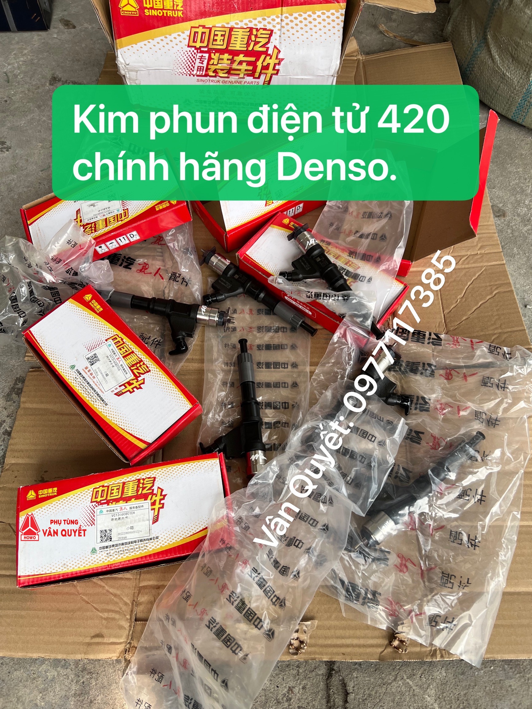 Bán kim phun điện tử động cơ A7-420 chính hãng Densno. VG1246080106