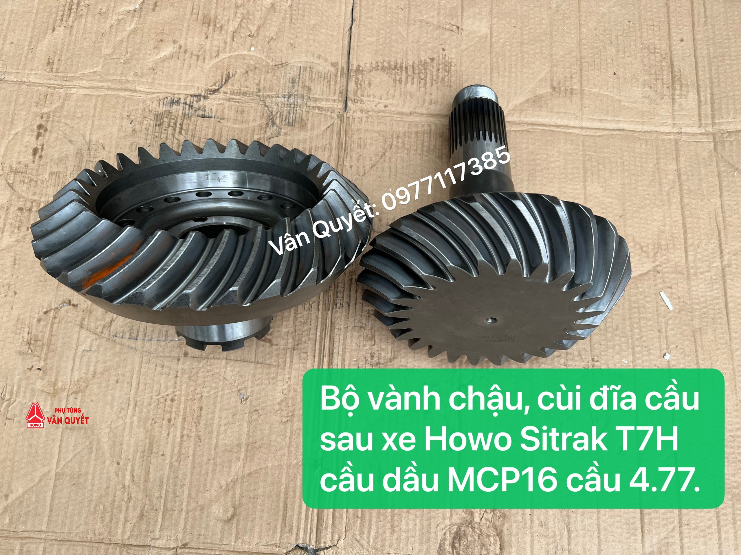 Bán vành chậu quả dứa, Cùi đĩa cầu giữa cầu sau xe howo Sitrak T7H 440 cầu MCP16ZG cầu nhanh 4.77