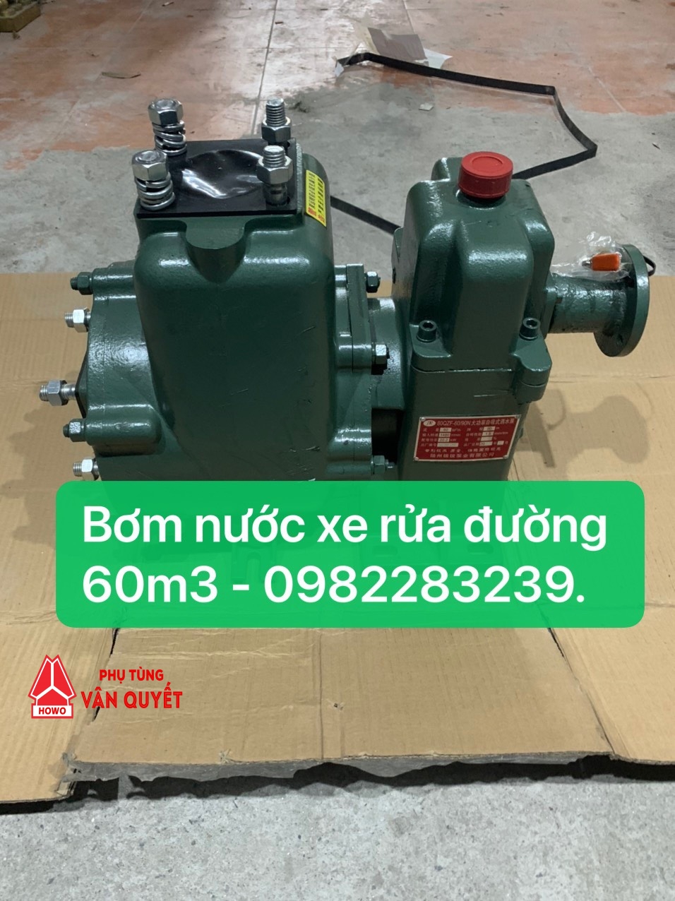 Bơm nước xe rửa đường 60m3  JR80QZF - 60/90N và 80QZB - 60/90N