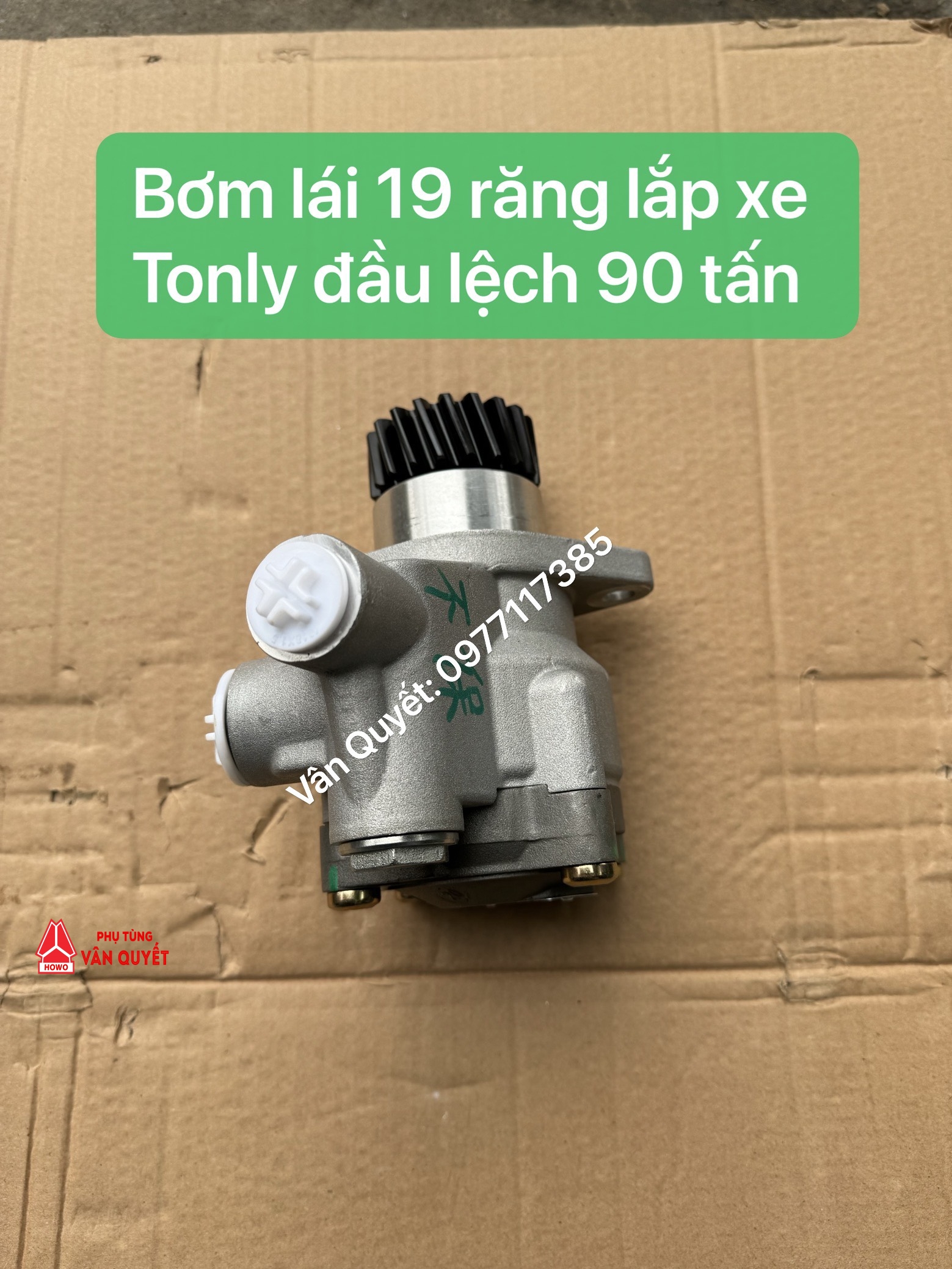 Bơm trợ lực lái xe Tonly 90 tấn 19 răng