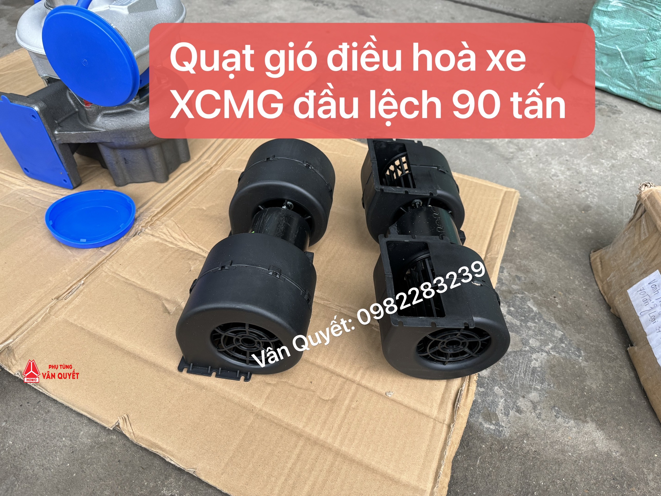 Bán quạt gió điều hòa xe Tonly 90 tấn, xe XCMG 90 tấn.