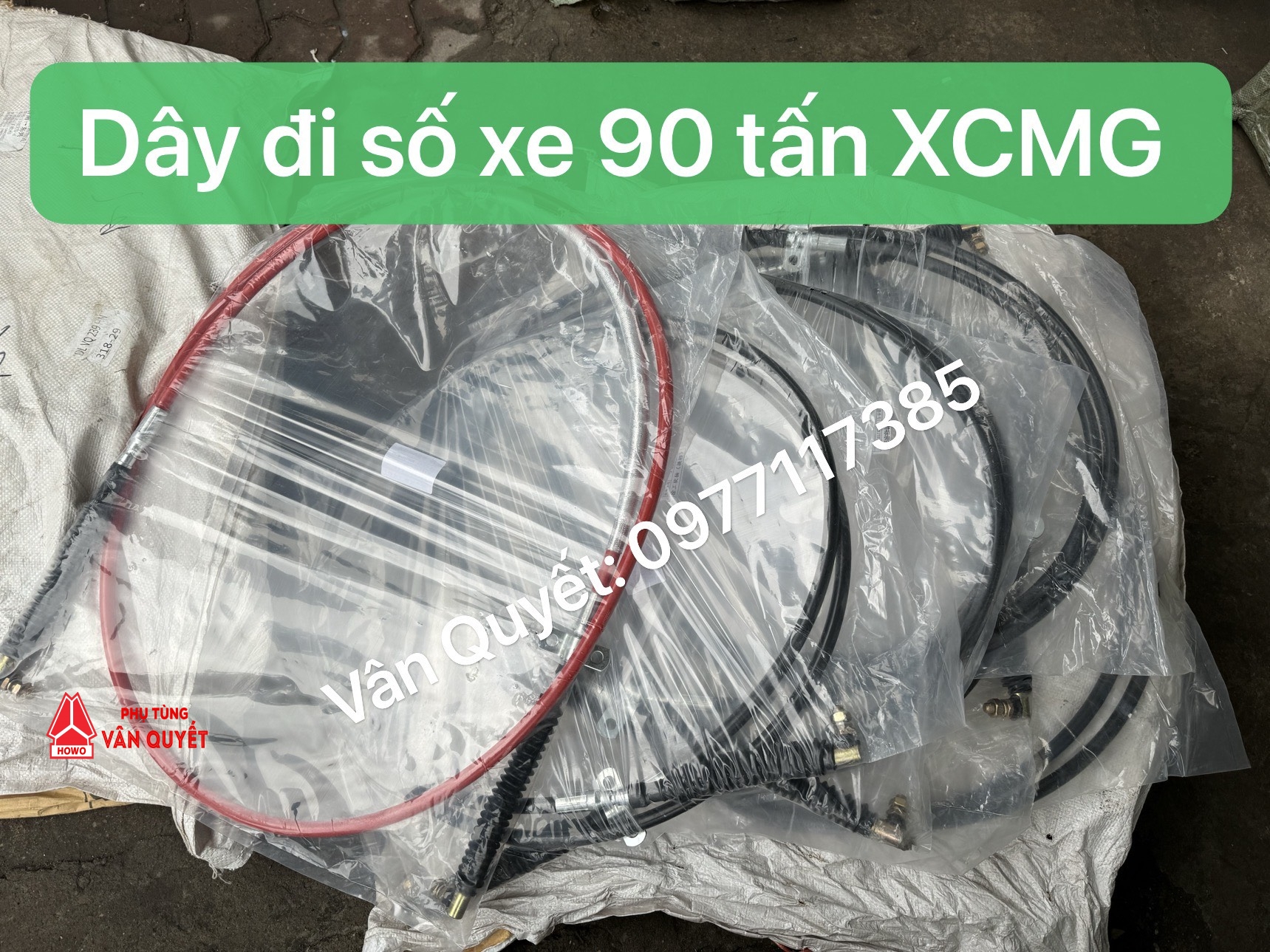 Bán dây đi số xe mỏ 90 tấn XCMG