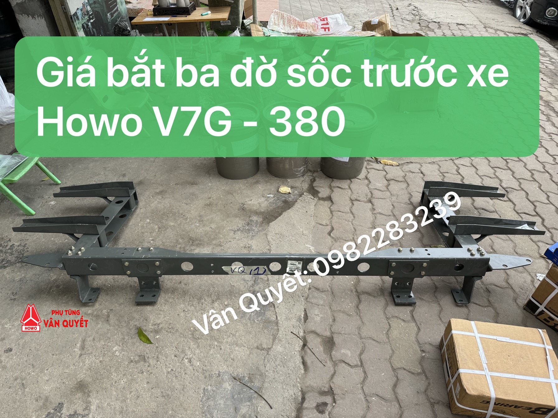 Bán giá bắt ba đờ sốc xe Howo V7G 380. WG9725936000