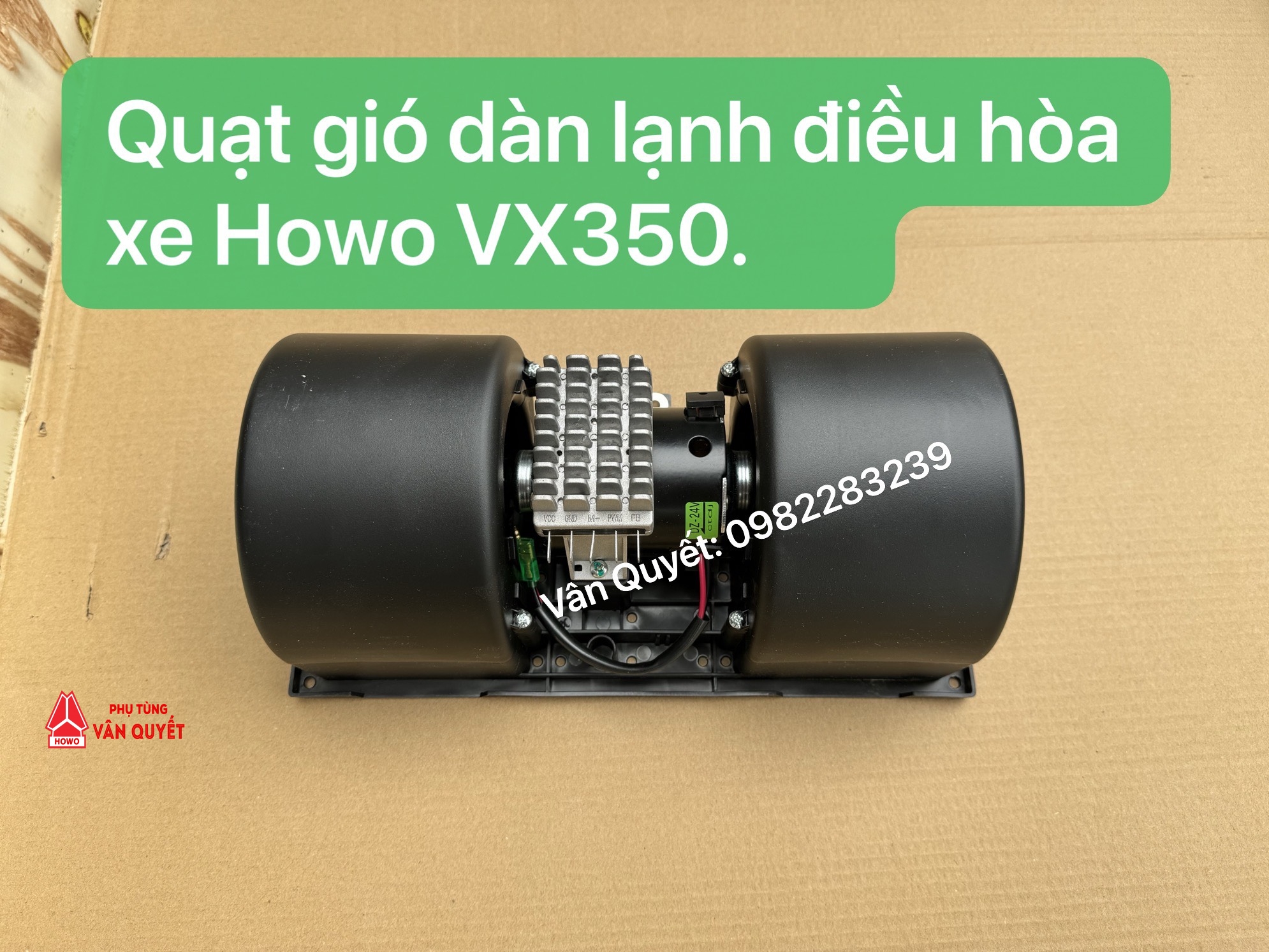 Bán quạt gió dàn lạnh điều hòa xe howo Man VX350 - WG1671820032/1