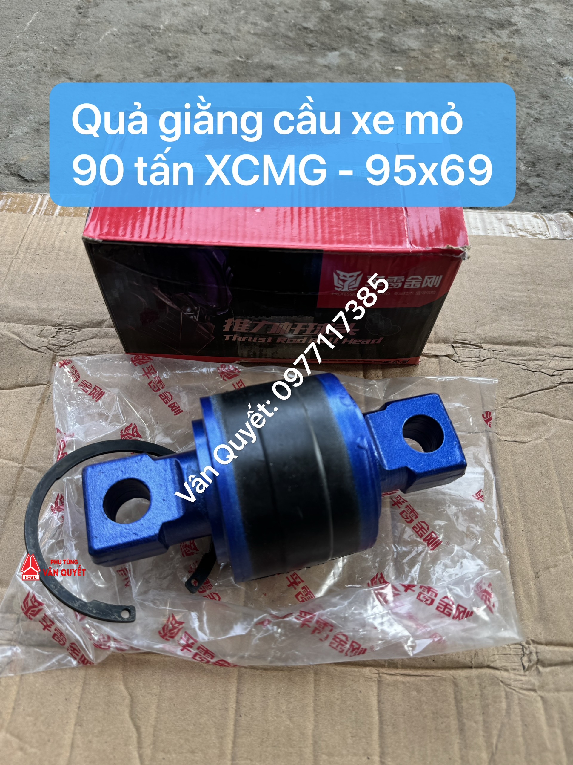 Bán Quả giằng cầu xe mỏ 90 tấn XCMG - phi 95x69x152