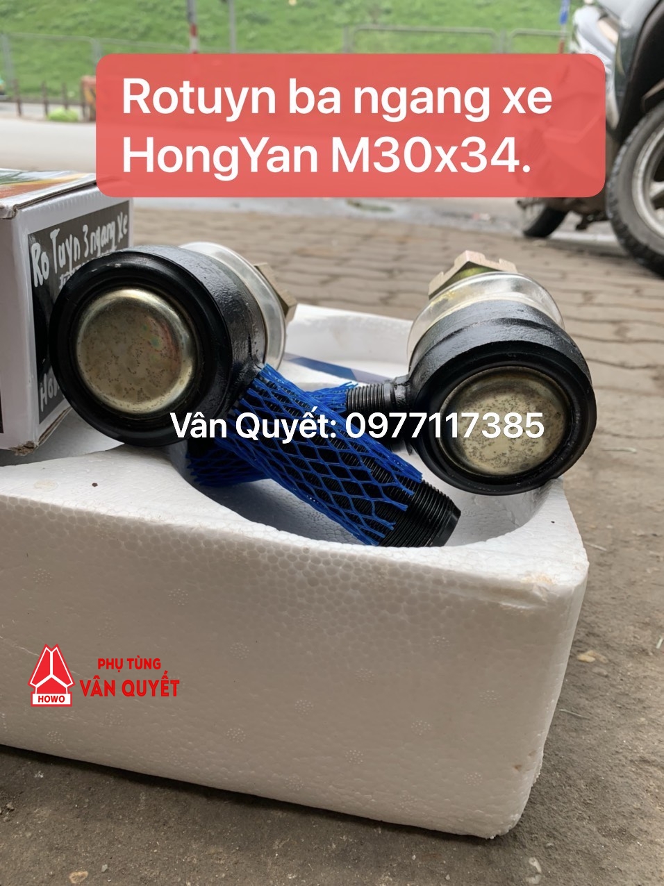 Bá rô tuyn ba ngang, rô tuyn ba dọc xe tải Iveco HongYan M30x34, M30x38, M30x28