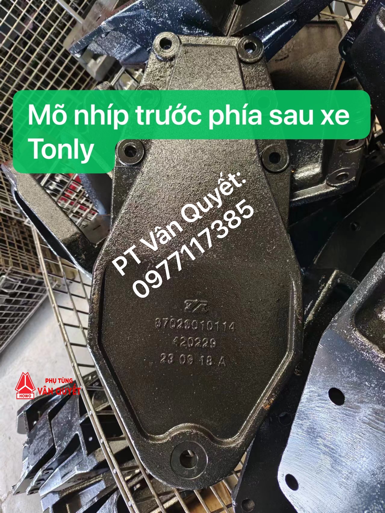 Mõ nhíp trước xe mỏ Tonly 90 tấn đầu lệch. 87029010114 - 87029010113