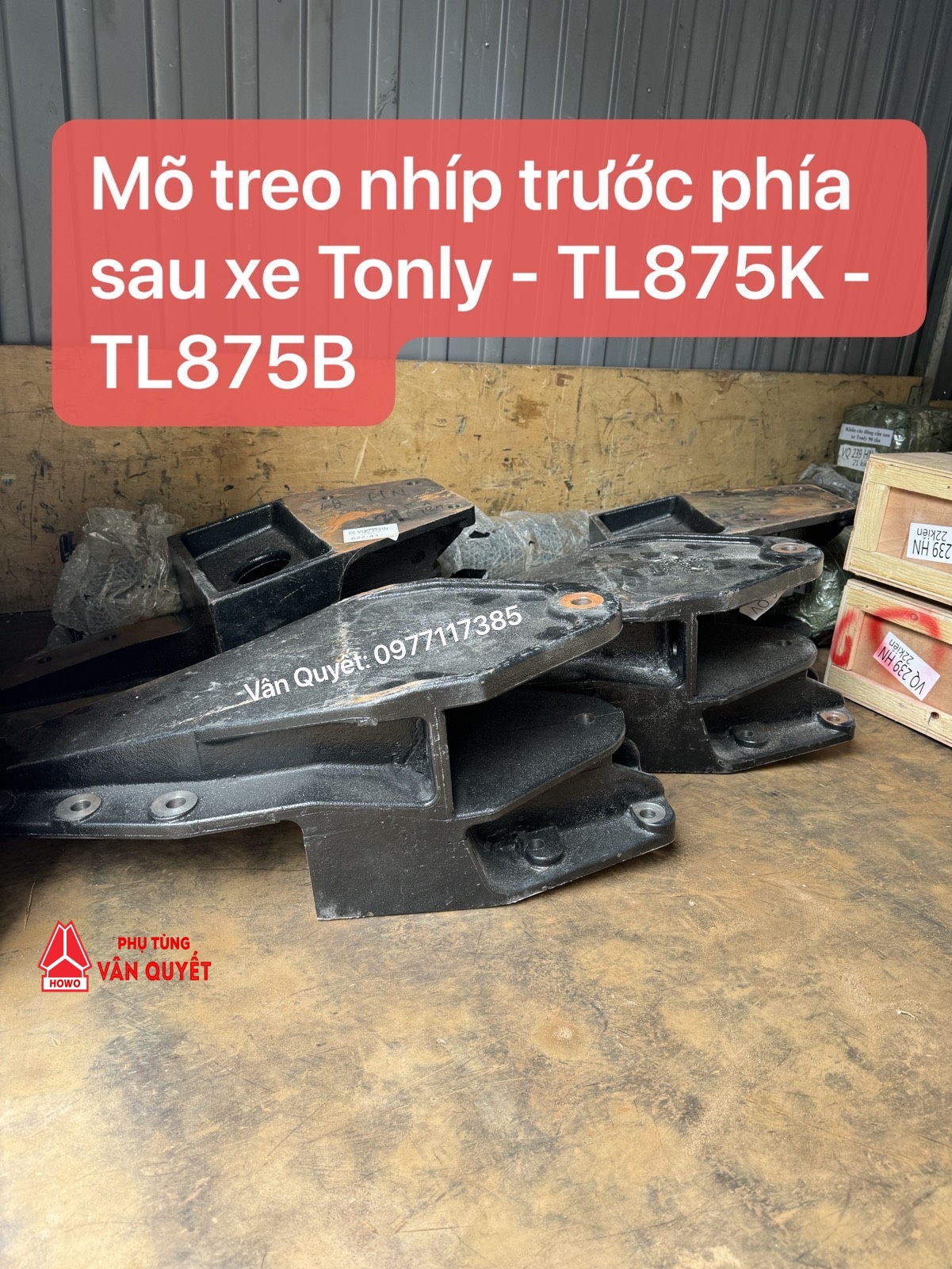 Bán mõ treo nhíp trước phía sau xem 90 tấn Tonly TL875K - TL875B. 87029010114