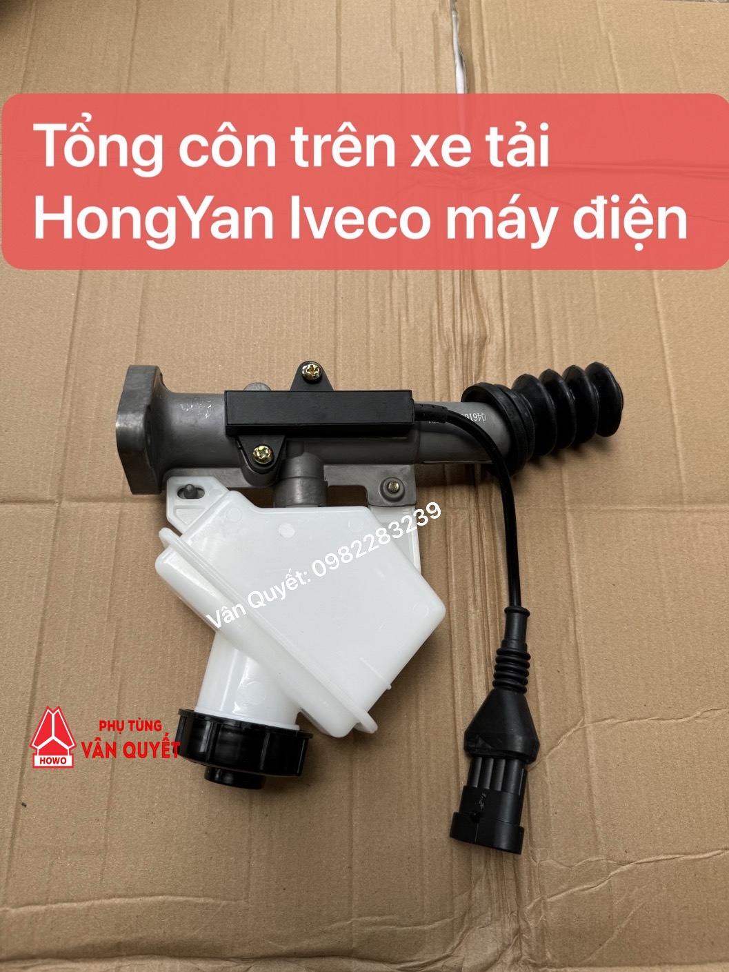 Bán tổng côn trên xe tải Iveco HongYan