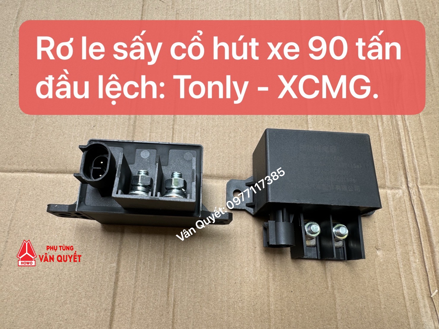 Bán rơ le sấy cổ hút động cơ xe mỏ 90 tấn Tonly - XCMG lắp động cơ Weichai WP12