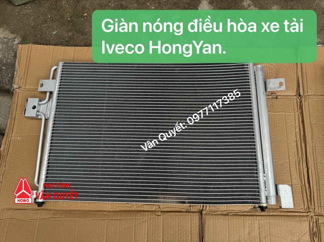 Bán dàn nóng điều hòa xe tải Iveco HongYan - giàn nóng điều hòa xe HongYan