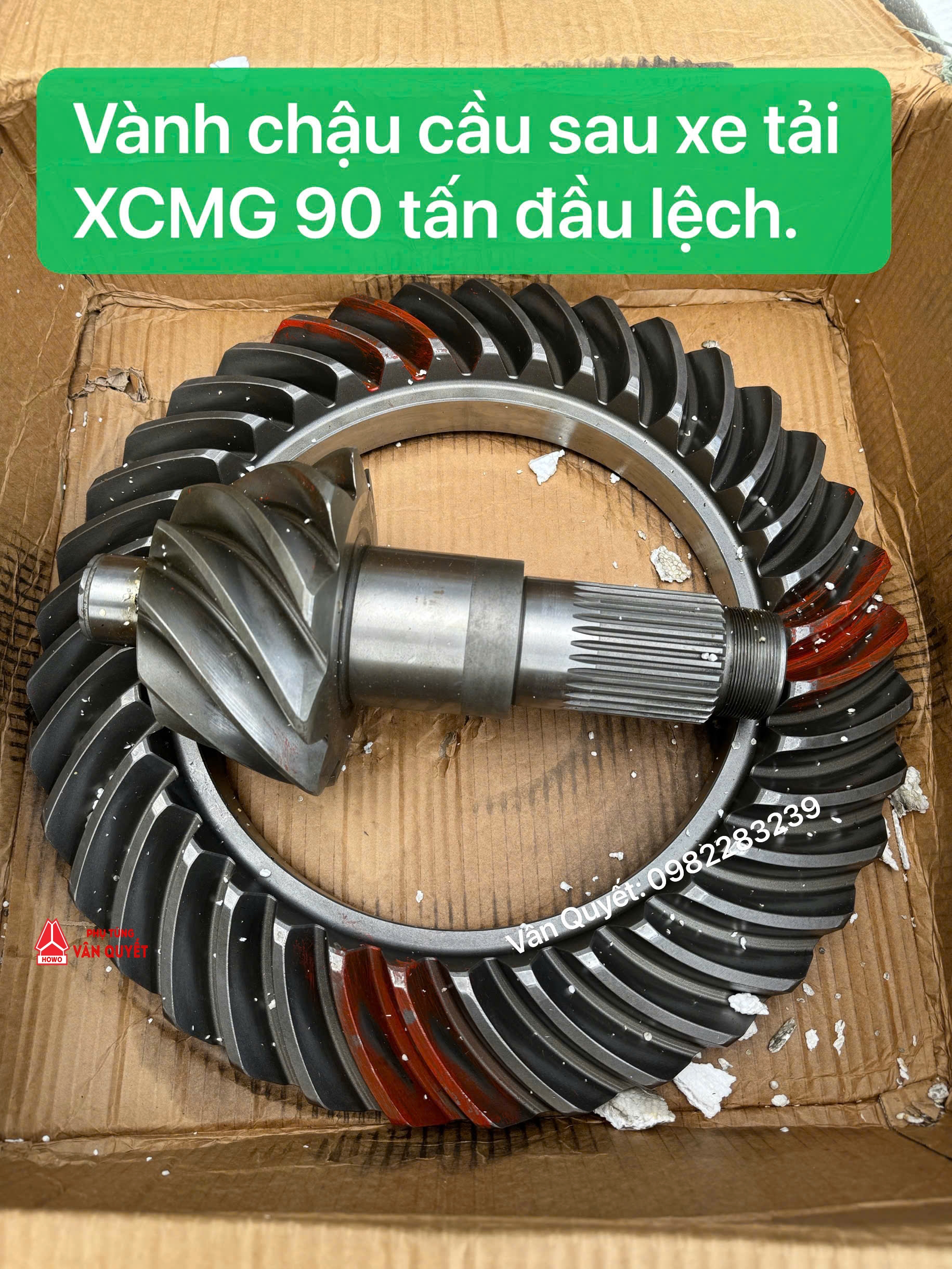 Bán vành chậu quả dứa cầu sau xe mỏ 90 tấn XCMG