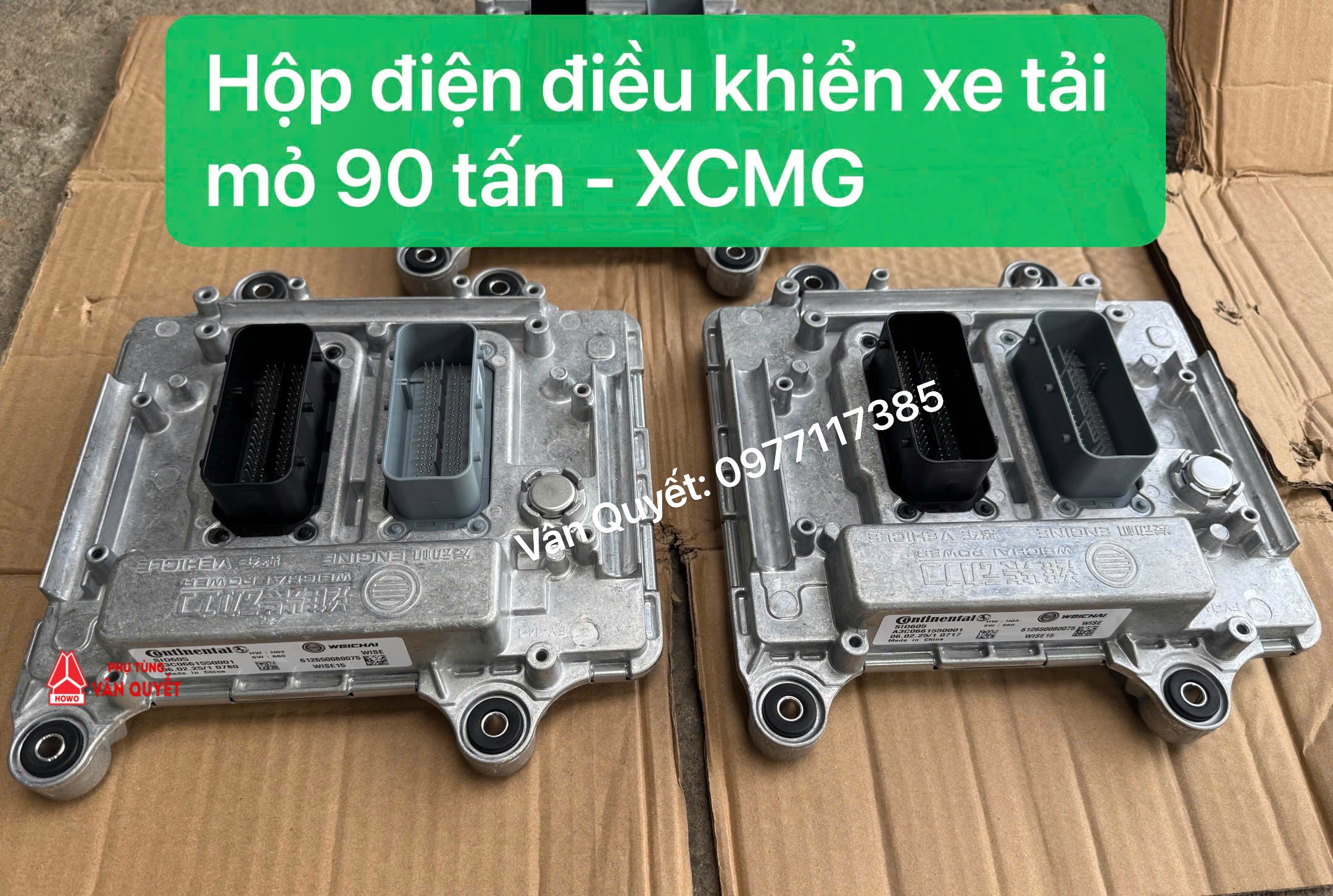 Bán hộp điện động cơ xe chạy mỏ 90 tấn XCMG, Hộp điện thân xe ECU xe tải mỏ XCMG 90 tấn.