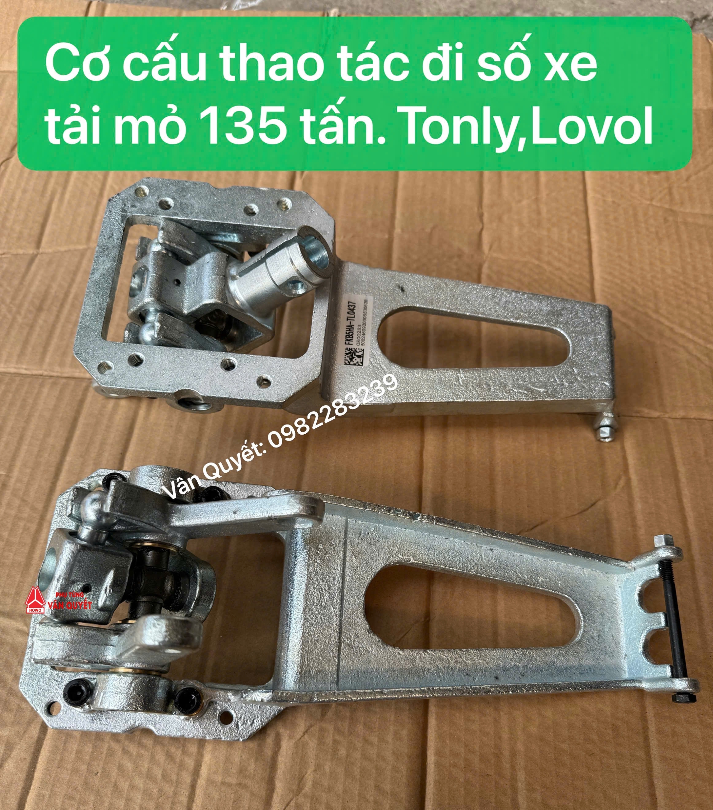 Cụm cơ cấu đi số xe tải mỏ 135 tấn, Giá thao tác đi số xe mỏ 135 tấn Tomly, Lovol