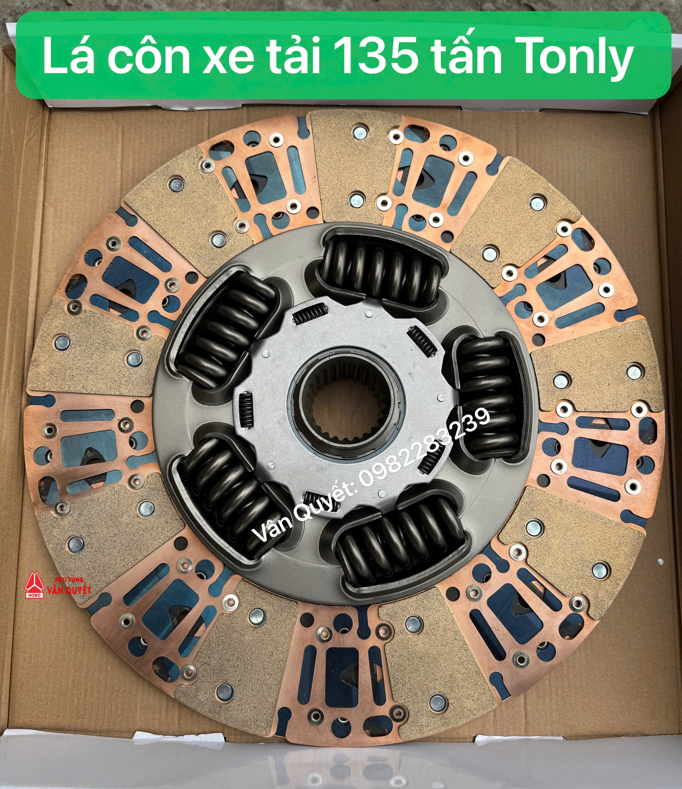 Bán Lá côn xe tải mỏ 135 tấn đầu lệch. Tonly - Lovol. FEC1283041A
