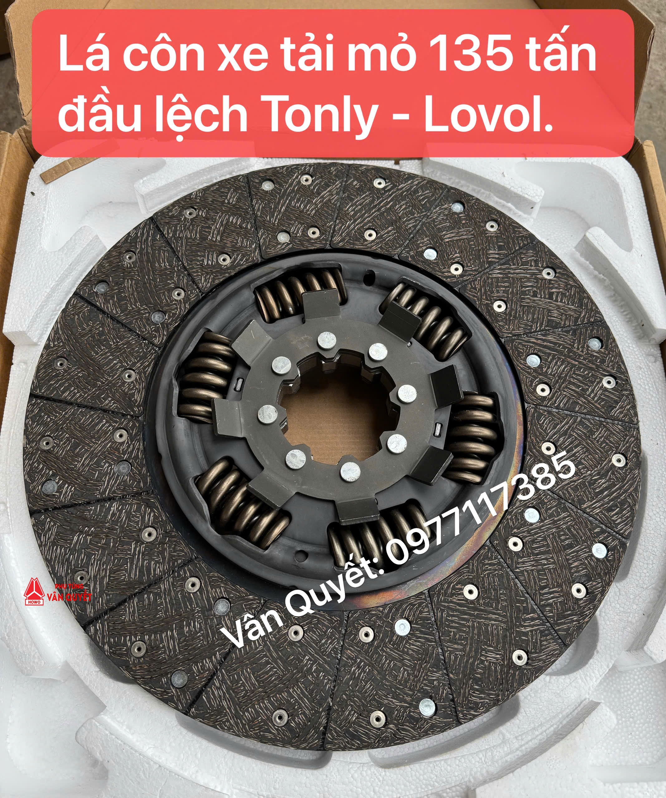 Bán Lá côn xe tải mỏ đầu lệch 135 tấn Lovol - Tonly. 1878008982