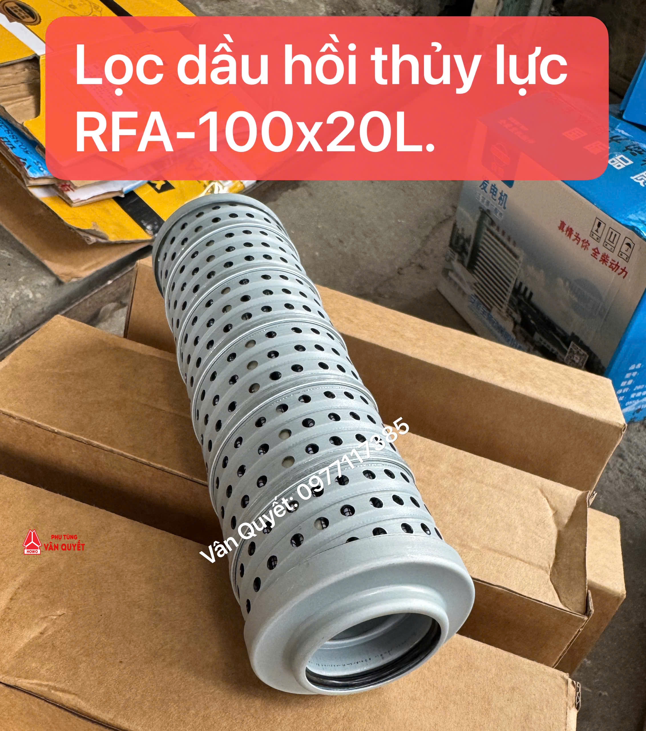 Lọc dầu hồi thủy lực RFA-100x20L, FAX-100x20