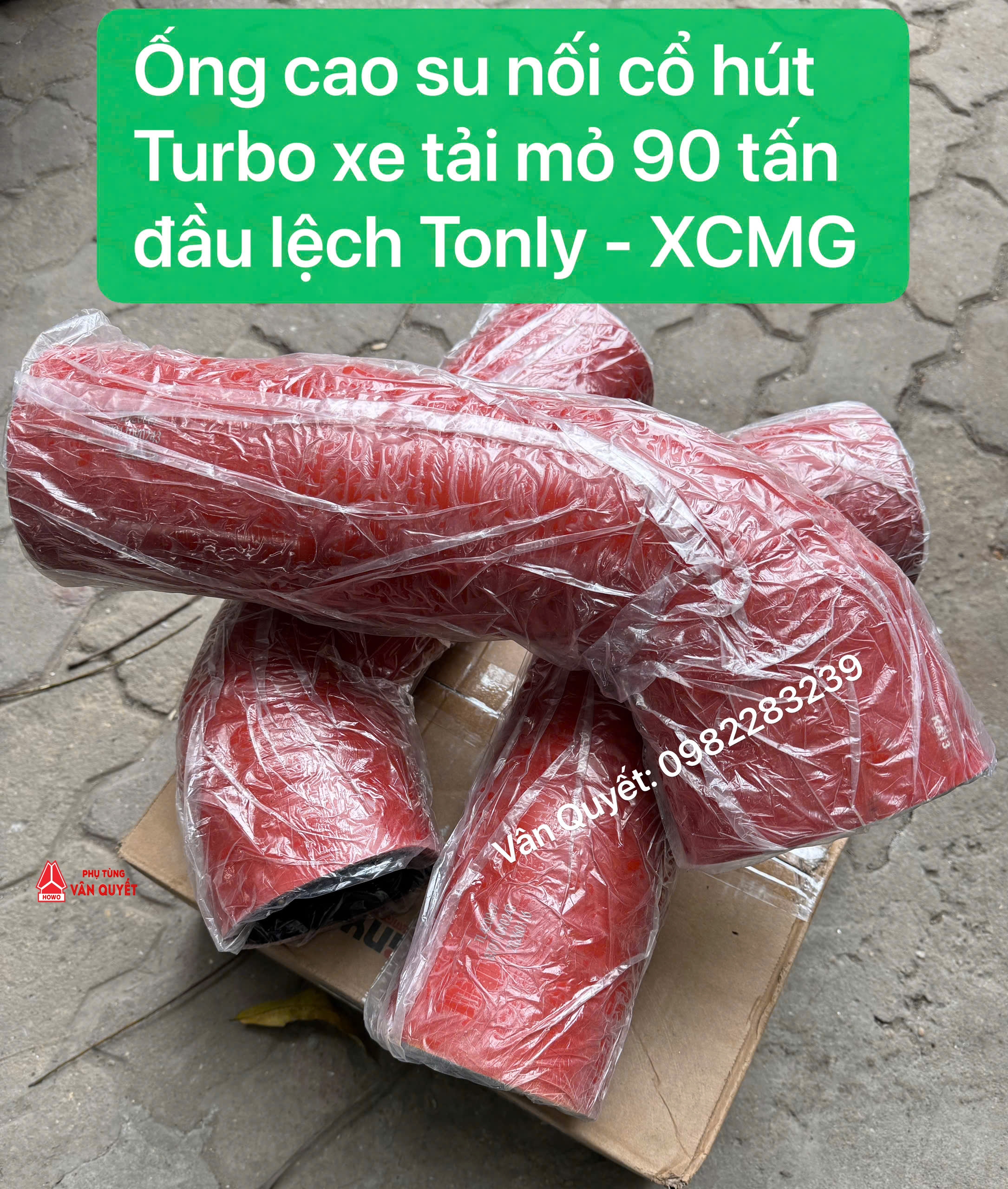 Ống cao su cổ hút tubor nối bầu lọc gió khô xe tải chạy mỏ 90 tấn đầu lệch - Tonly - XCMG. TL 8701109243