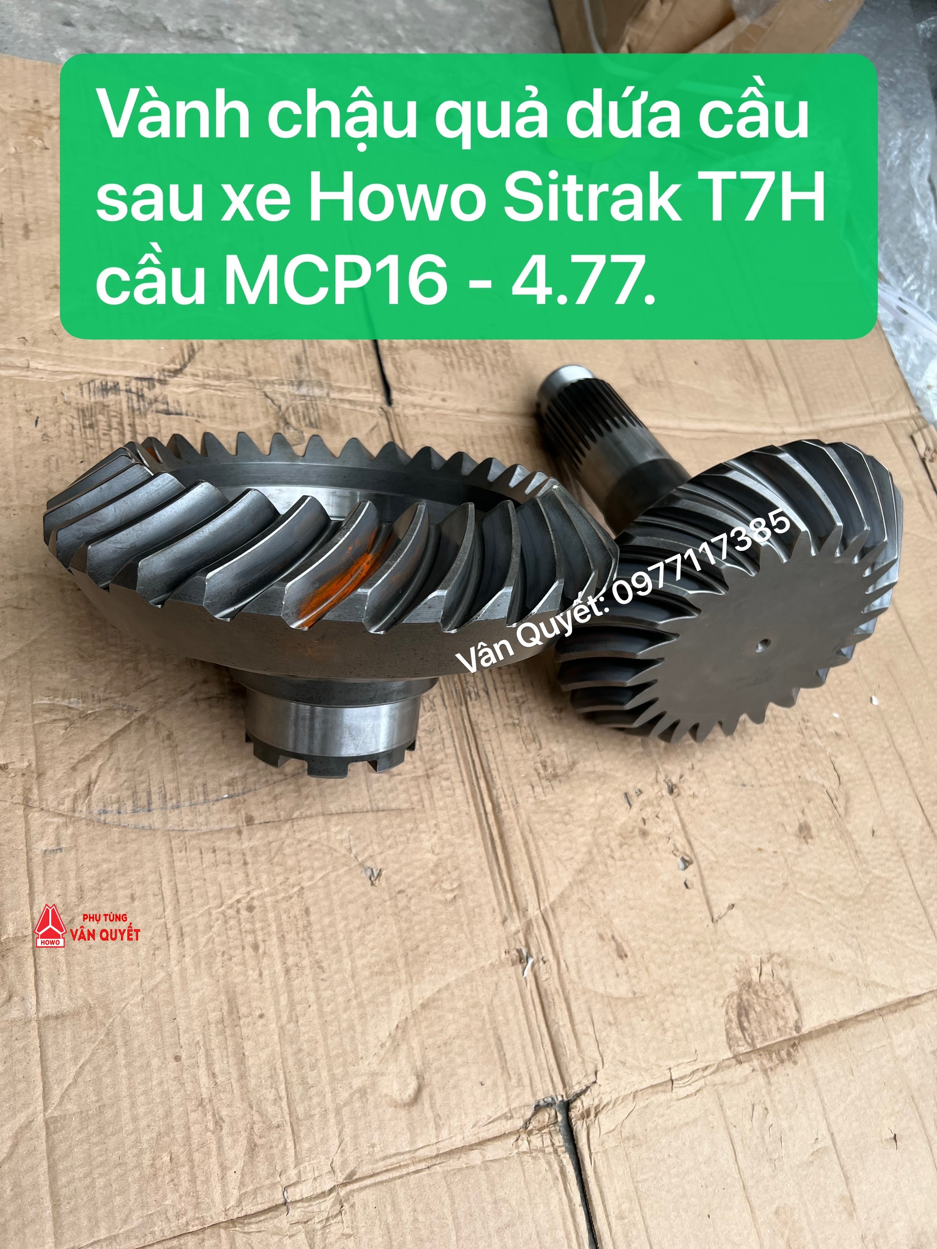 Vành chậu quả dứa cầu 4.77 xe đầu kéo Sitrak T7H-440. Vành chậu cầu giữa 4.77 MCP16-24/29/31, Vành chậu cầu sau 4.77 MCP16-24/29/31