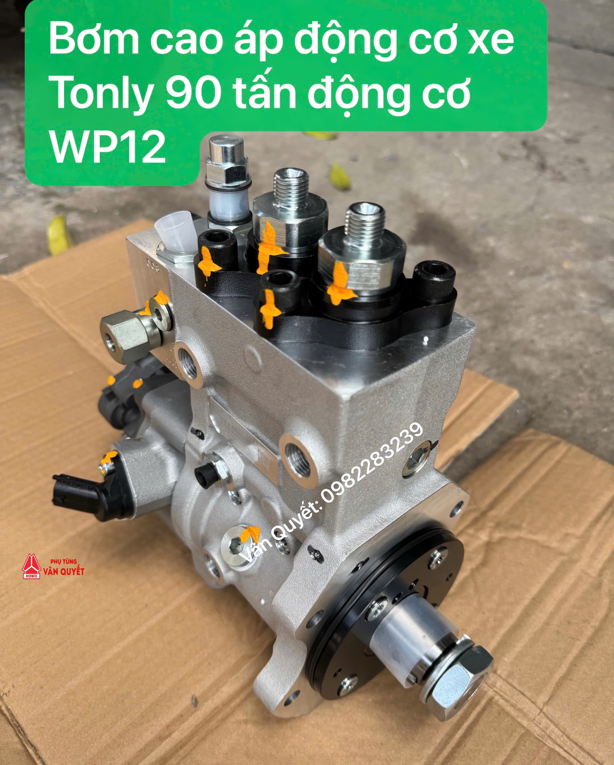 Heo dầu, Bơm cao áp động cơ Weichai WP12 lắp xe tải mỏ Tonly 90 tấn, Selta, MT86. 1007203440