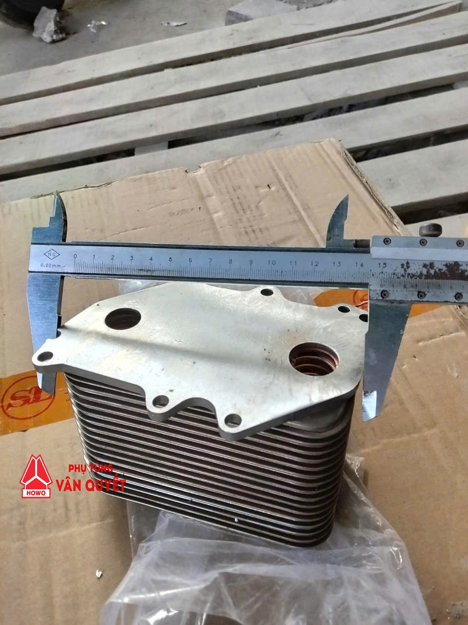 Sinh hàn động cơ xe Howo Man VX350, VX400, xe T5G, MC07, MC05. 080V05000-7100