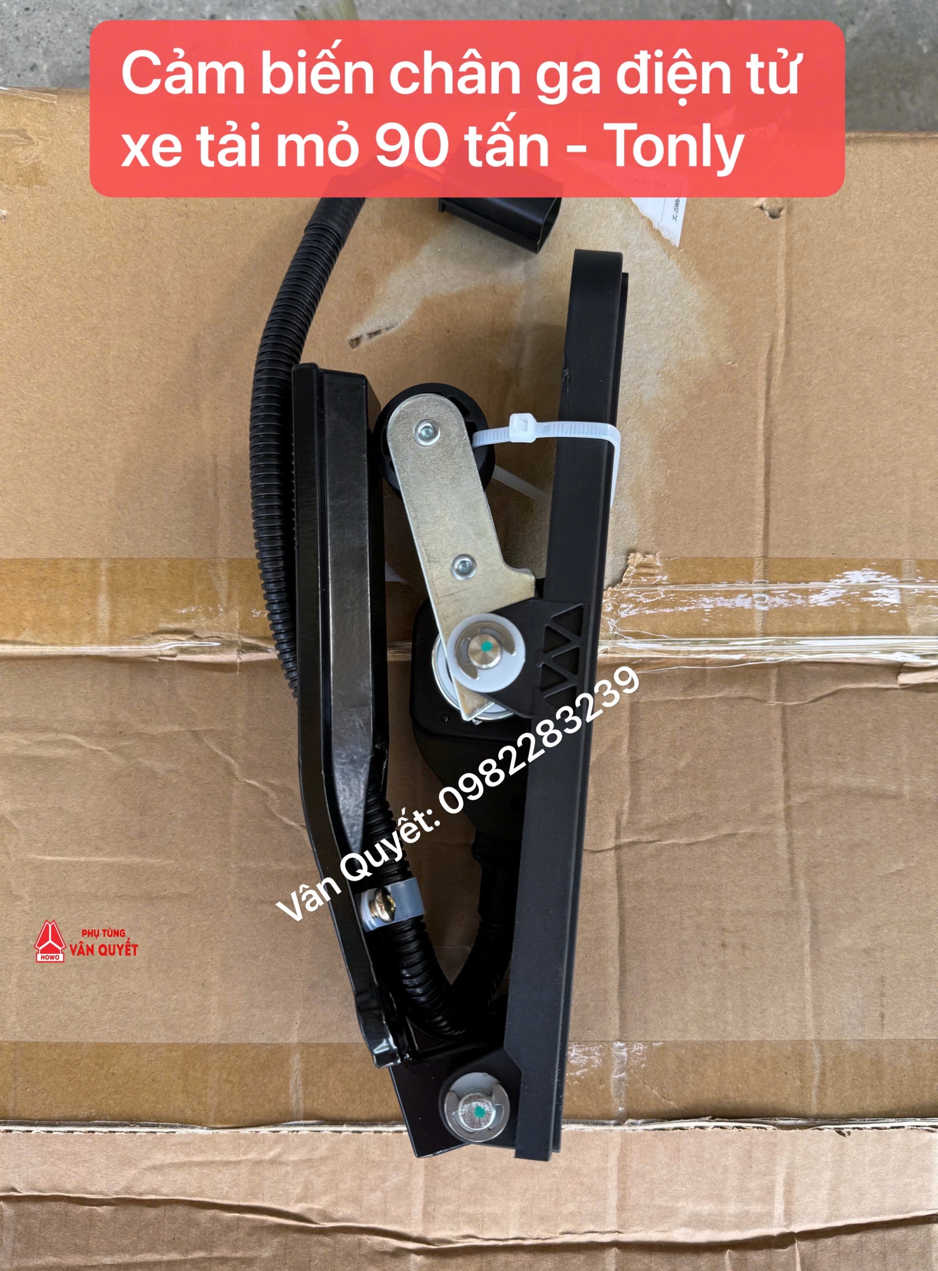 Chân ga điện động cơ Weichai WP12, Cảm biến chân ga điện động cơ Weichai WP12. 612630080182