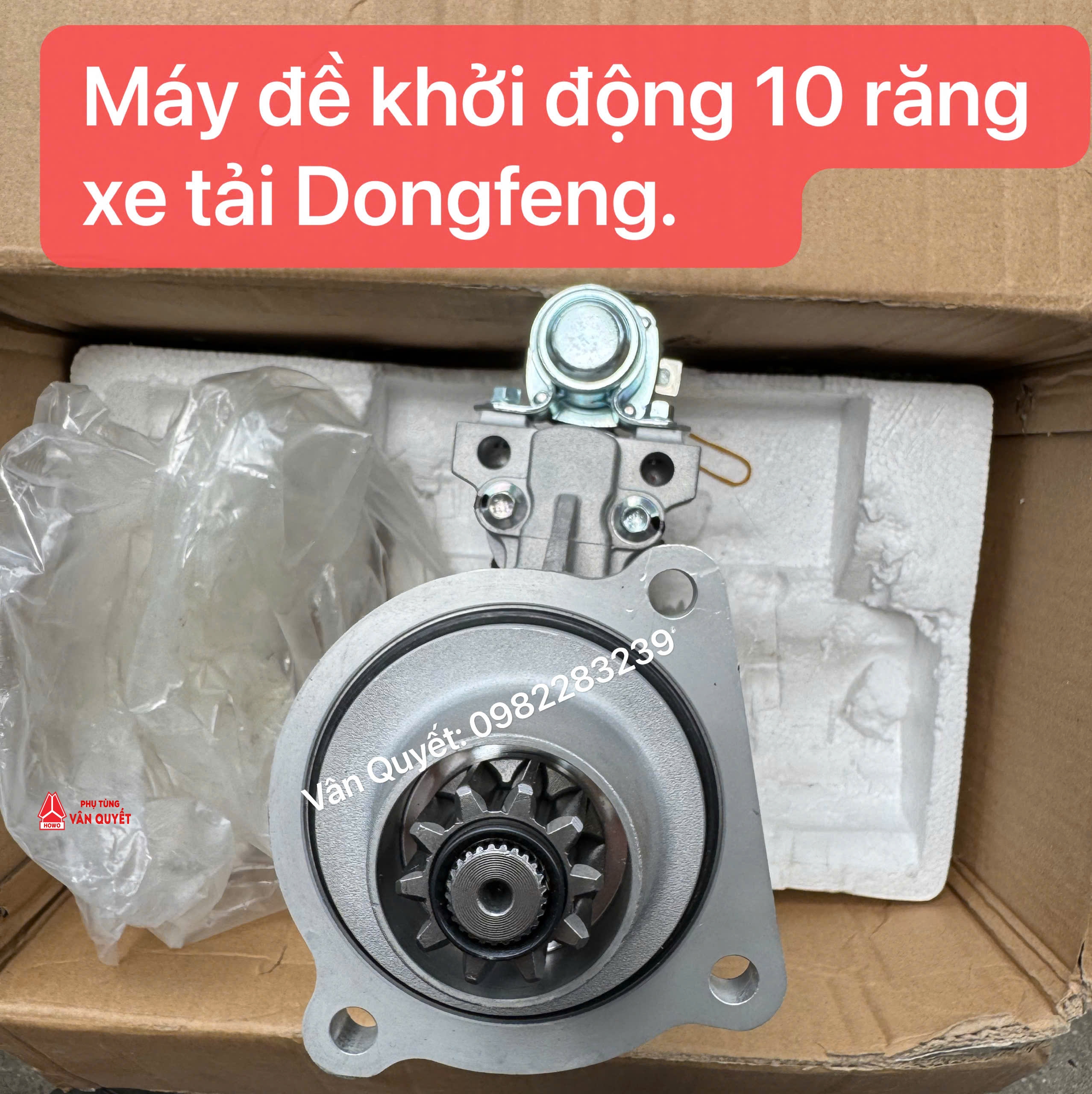 Củ đề xe Dongfeng 10 răng - QDJ2626