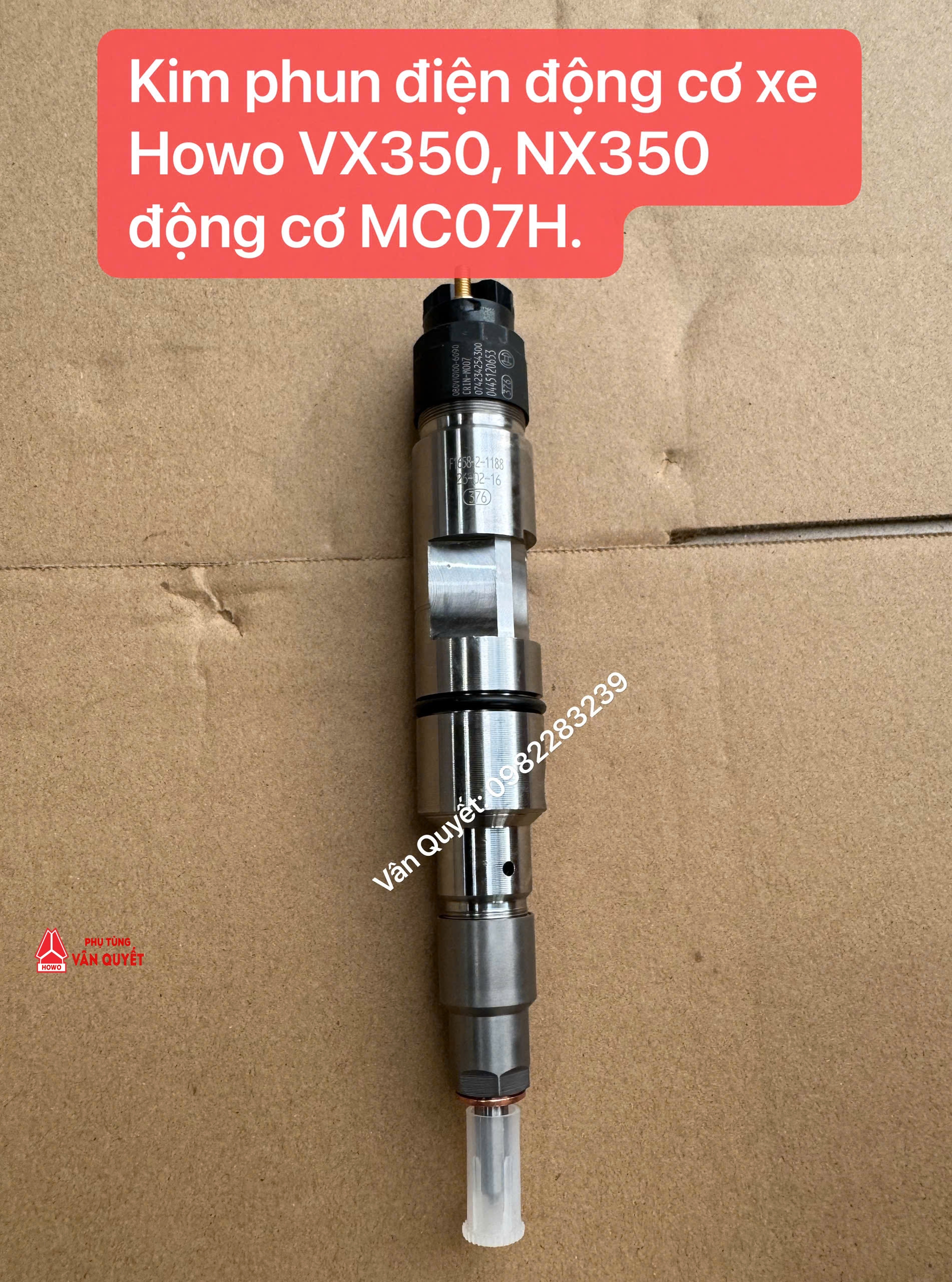 Kim phụ điện tử động cơ MC07H xe Howo Man VX350, NX350. 080V10100-6090