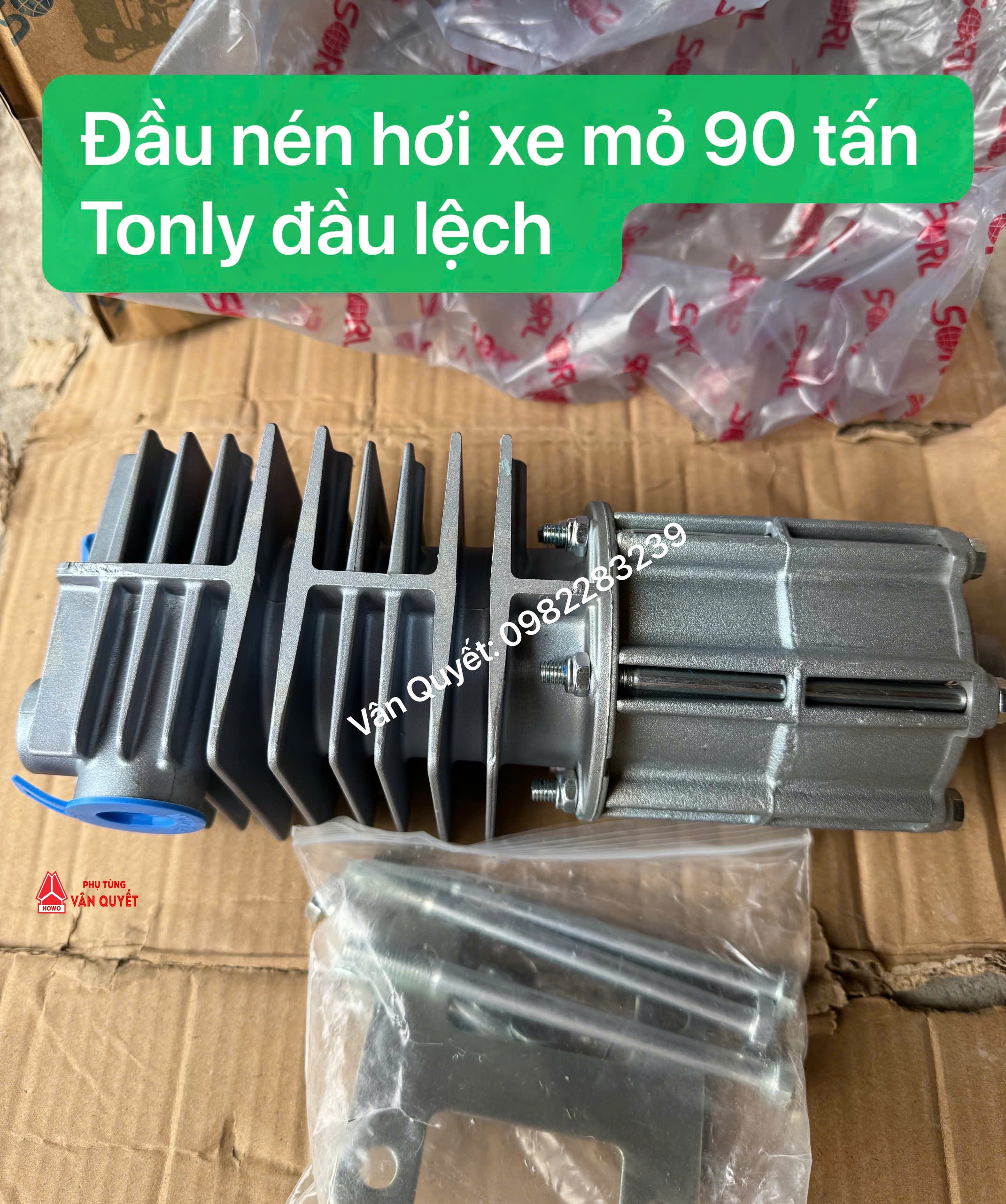 Đầu nén hơi xe mỏ tonly 90 tấn - 35290030750