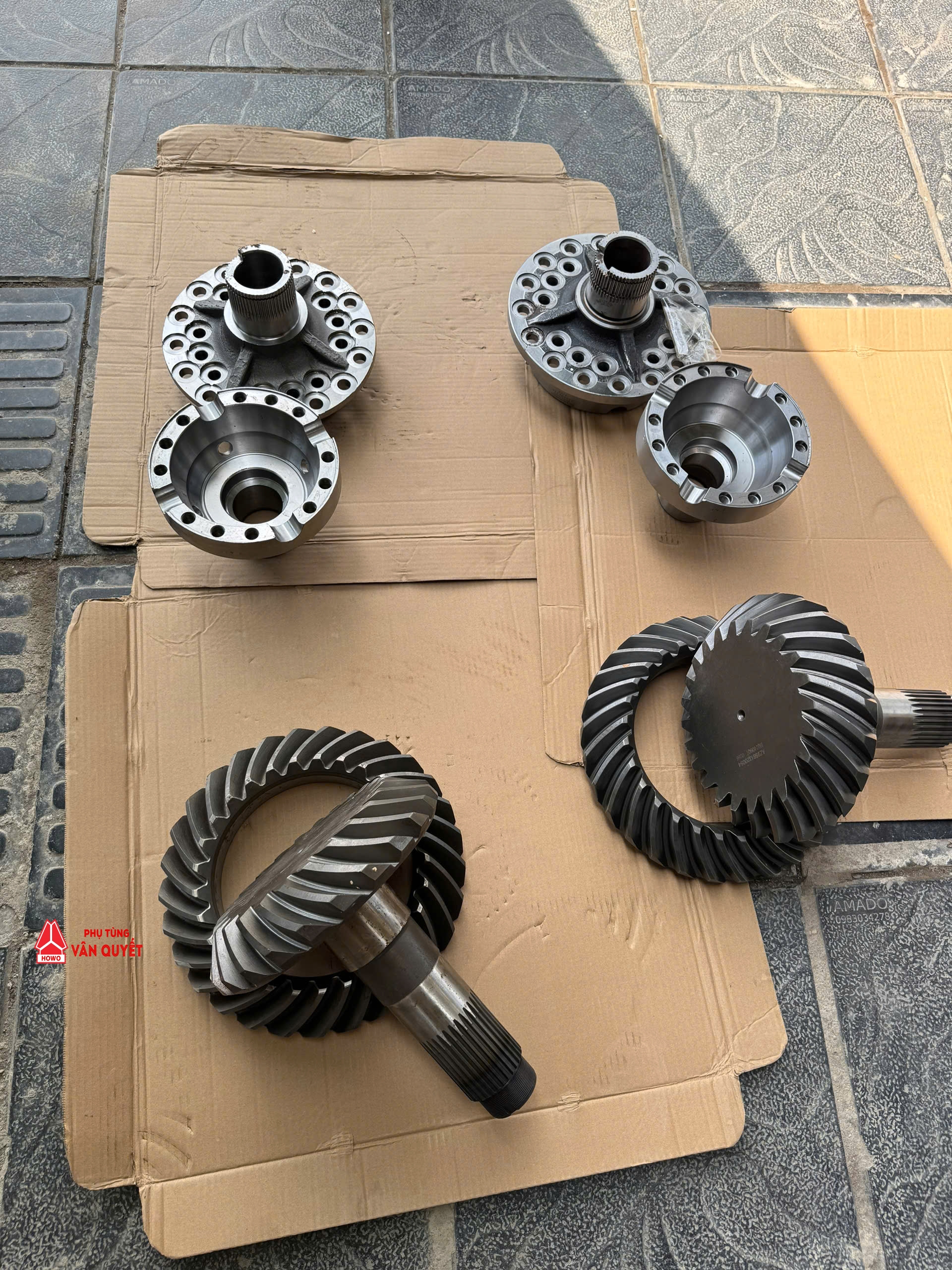 Tư vấn cung cấp phụ tùng nâng cấp thay đổi tỷ số truyền nhanh chậm cho xe Howo, Sitrak T7H, A7, Howo Max 350, 460. Thay đổi cầu nhanh chậm cho xe Howo cầu AC16, MCP16, Man11, Man12, Man13.