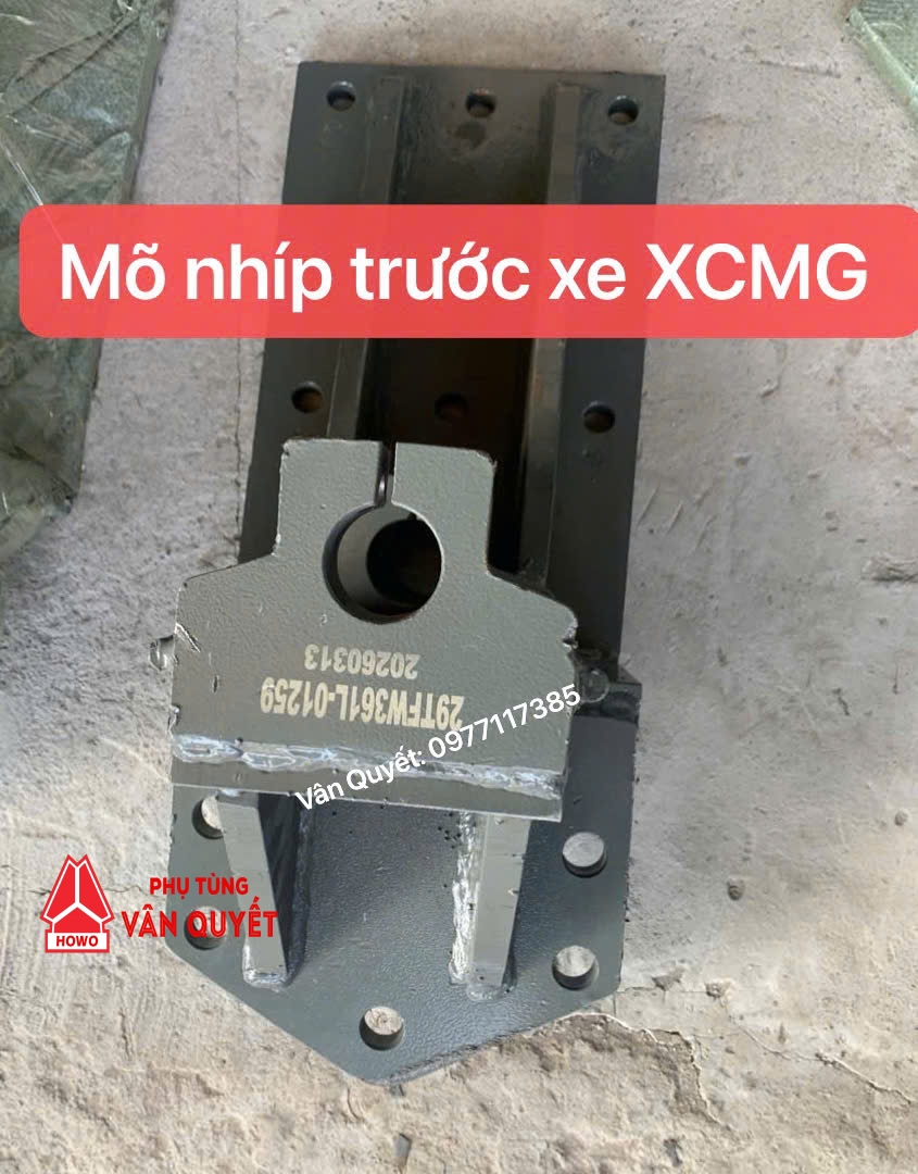 Mõ treo nhíp trước xe tải mỏ 90 tấn XCMG