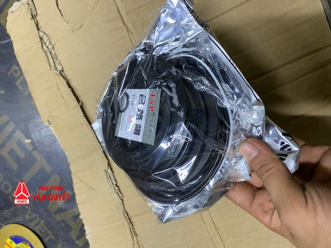 Bộ gioăng phớt sửa chữa đại tu bót lái xe Howo