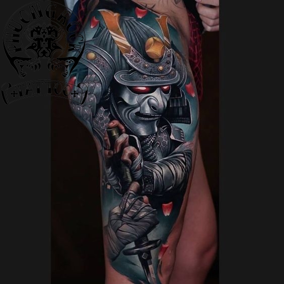 tattoo samurai nhật cổ