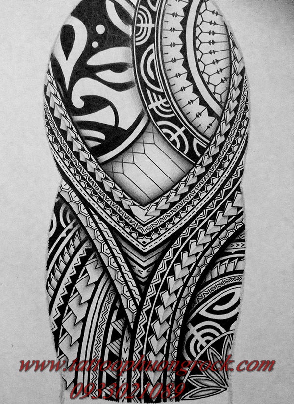 hinh xam maori