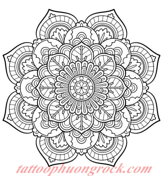 hinh xam mandala 01