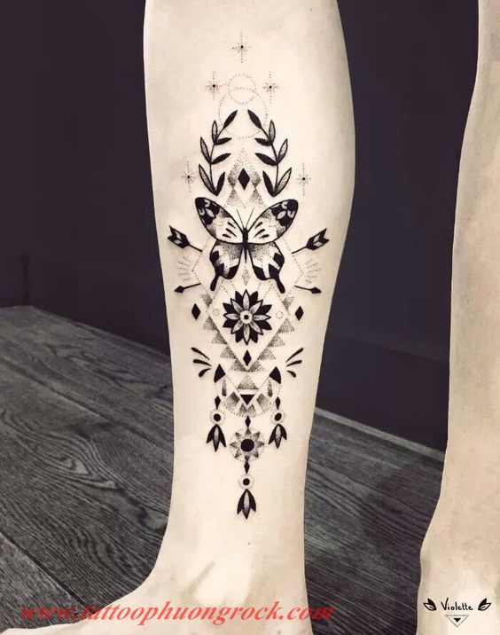 Hinh xam dotwork 9