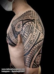 hinh xam polynesian 9