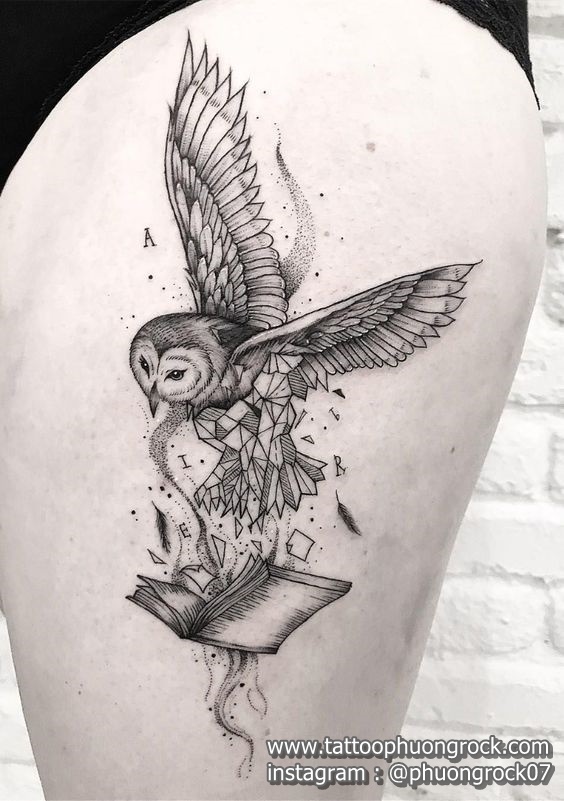 hinh xam dotwork 13