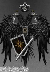 hinh xam blackwork 19