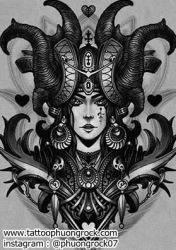 hinh xam blackwork 55