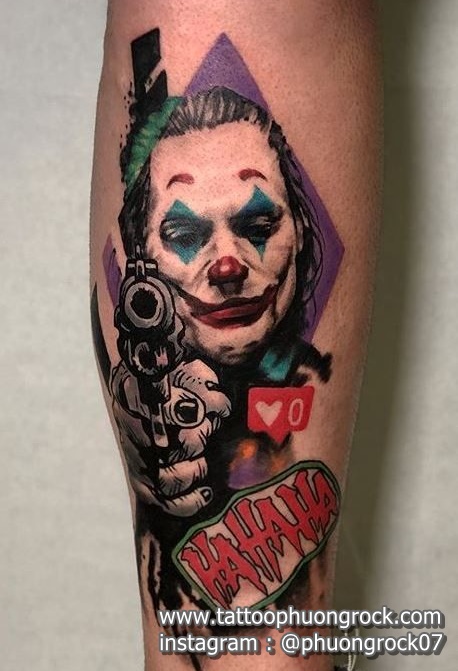 hình xăm joker 11