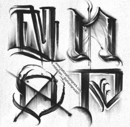 chicano font 16