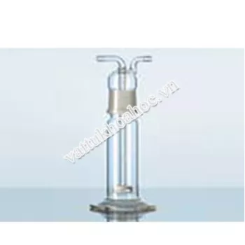 Bình sục khí cổ mài không có đĩa lọc DURAN