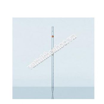 Ống hút thẳng pipette chia vạch cuối DURAN