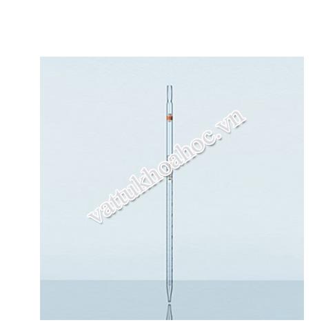 Ống hút thẳng pipette không chia vạch cuối DURAN