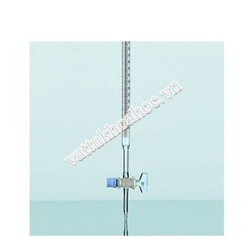 Burette thẳng, khóa thủy tinh đầu mài, loại AS DURAN