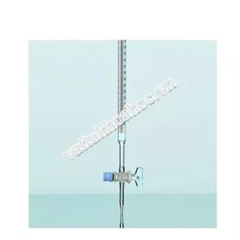 Burette thẳng, khóa thủy tinh đầu mài, loại AS DURAN
