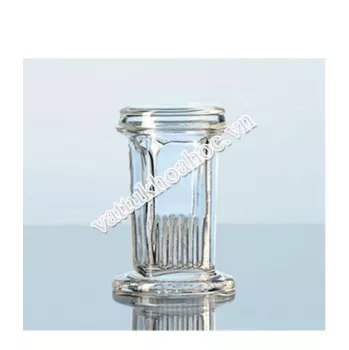 Hộp nhuộm lam loại Coplin thủy tinh soda lime DURAN